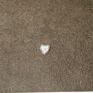 Diamond heart pendant